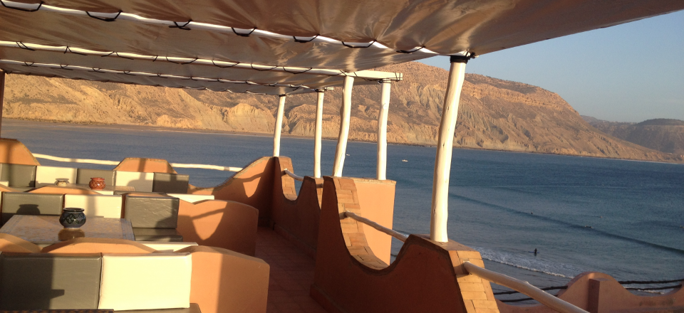 terrasse vue sur mer